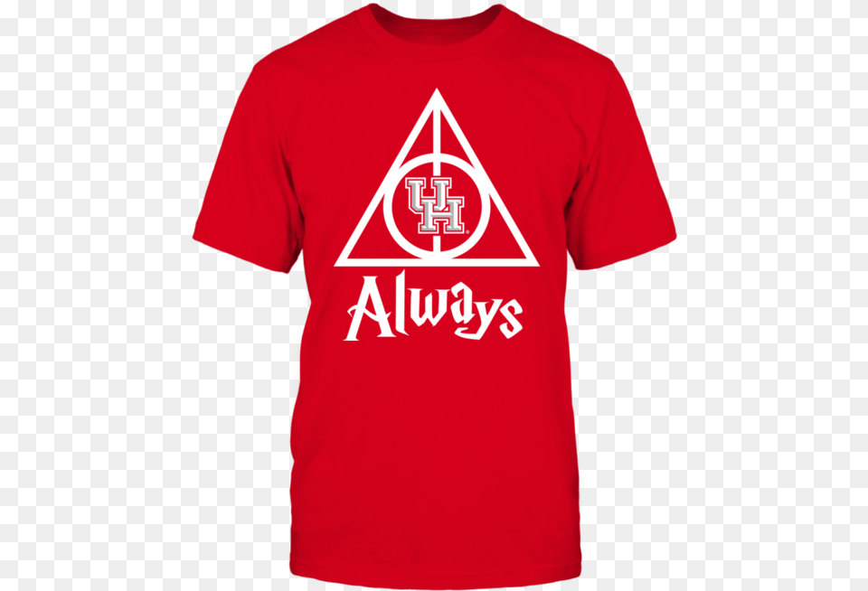 Uh Always Houston Cougars Deathly Hallows Shirt Benfica Kit 19, Clothing, T-shirt Png Image