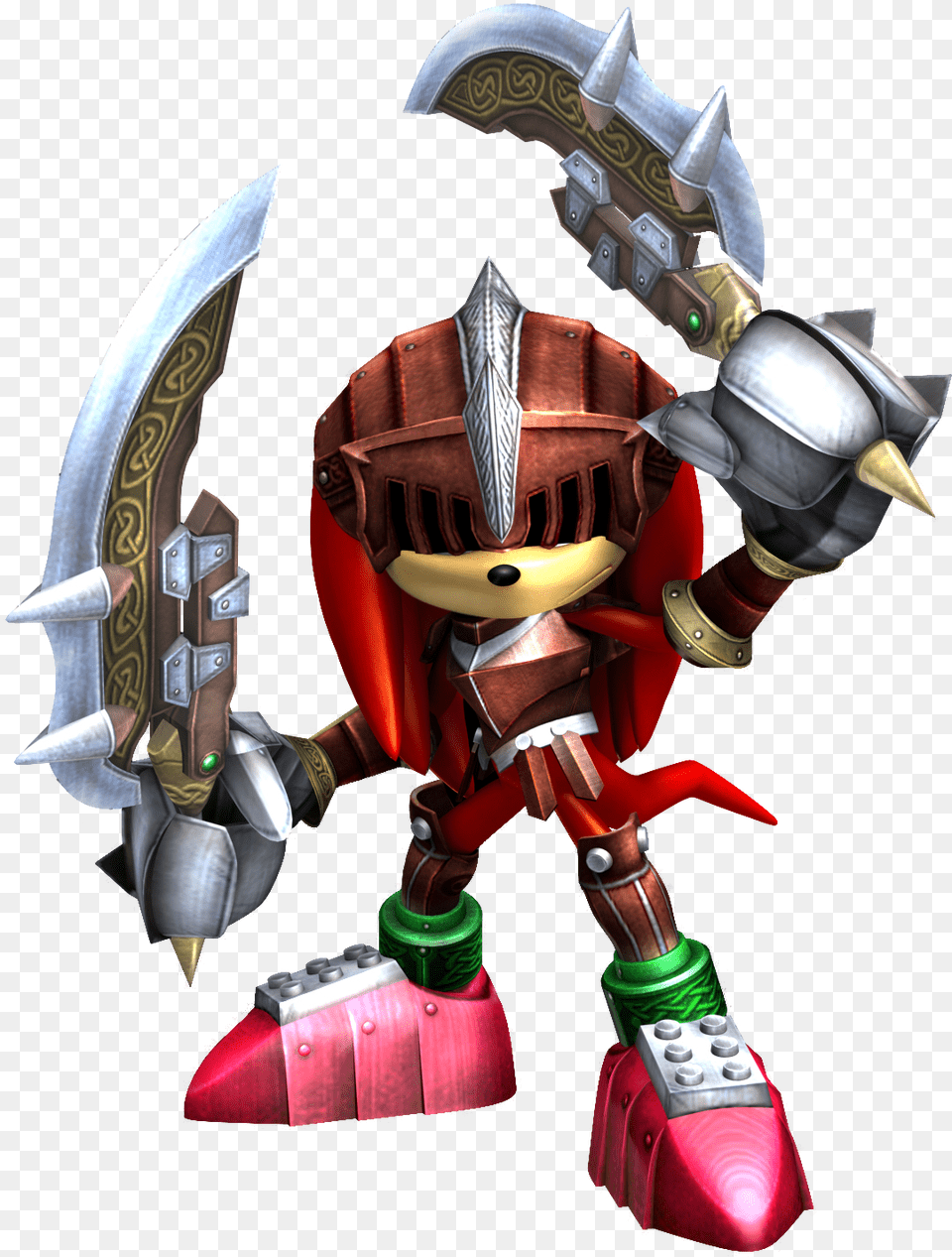 Uh Meow Sonic And The Black Knight Knuckles, Person, Blade, Dagger, Knife Png Image