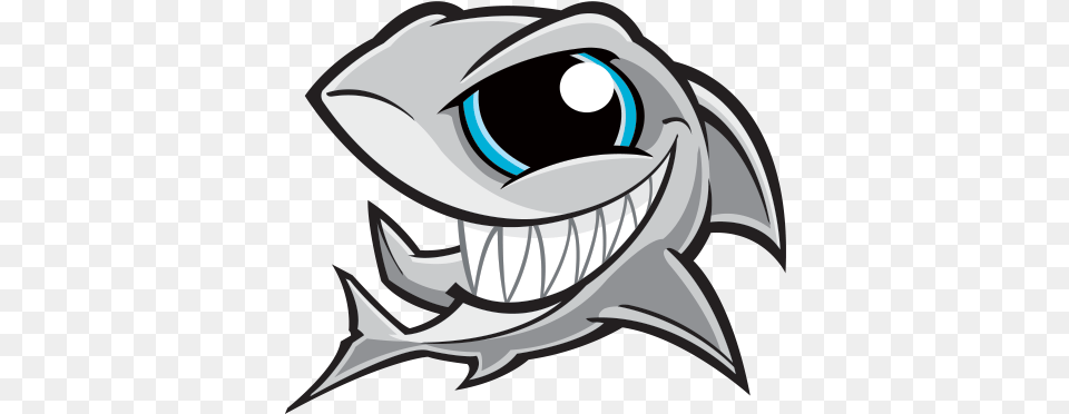 Uhd Angry Shark Clipart Pack 5645 4570book Angry Shark Logo, Animal, Fish, Sea Life Free Png Download