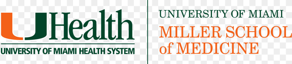 Uhealth And Miller School Of Medicine Logo University Of Miami Uhealth Logo, Text Png