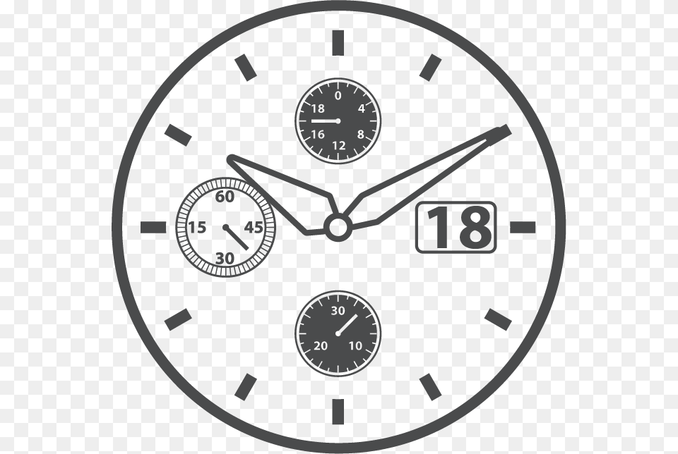 Uhr Symbol, Clock, Analog Clock, Disk, Wall Clock Png Image