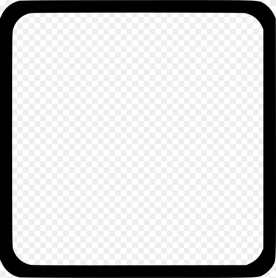 Ui Element Square Border Frame Icon, White Board Free Png