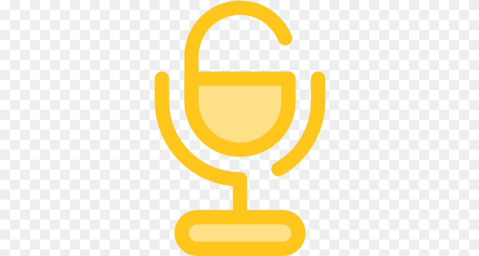 Ui Technology Vintage Voice Recording Sound Microphone Language, Trophy Free Png Download