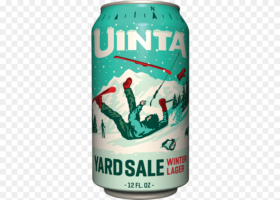 Uinta Yardsale Winter Lager Uinta Yard Sale, Can, Tin Png