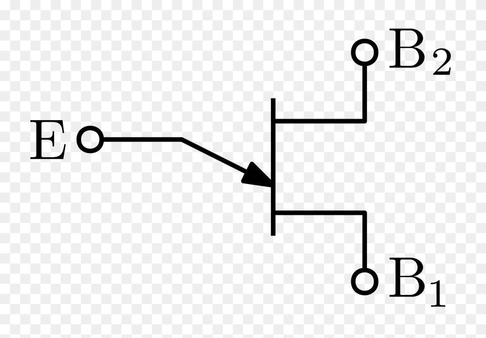 Ujt Symbol Clipart, Diagram, Circuit Diagram Png