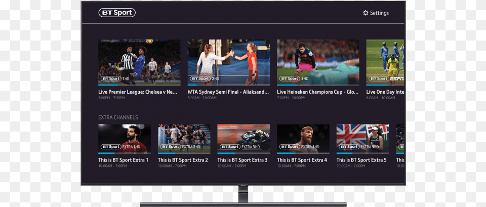 Uk Is Pleased To Announce Its Partnership With Bt Sport First Samsung Smart Tv, Monitor, Computer Hardware, Electronics, Screen Free Png Download