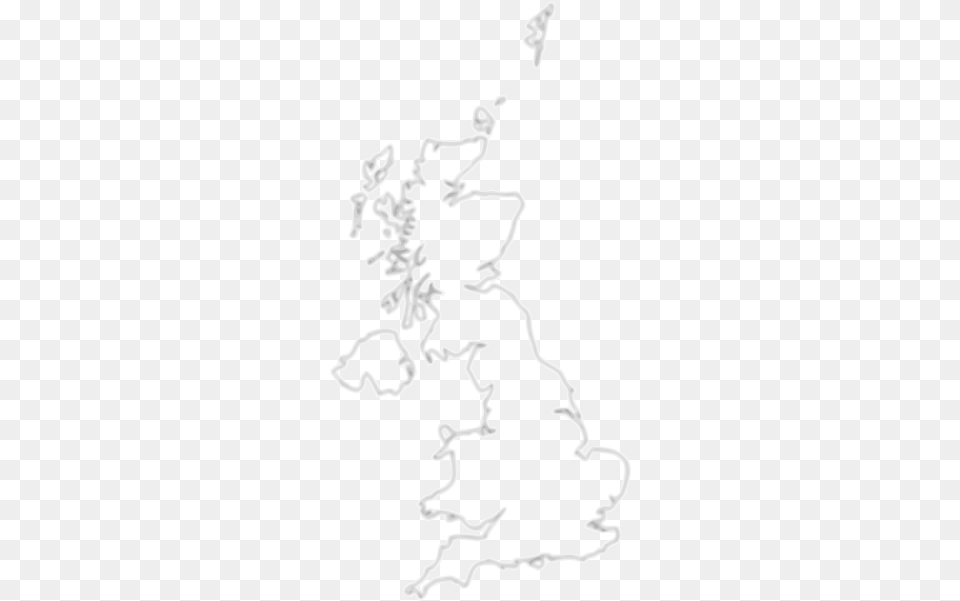 Uk Outline Outline Map Of Uk, Stencil, Outdoors, Nature, Person Png Image