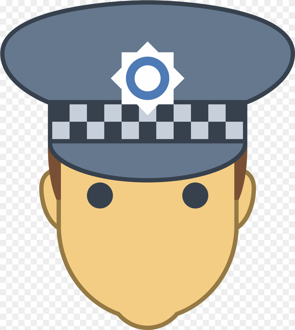 Uk Police Officer Icon, Clothing, Hat, Cap, Person Free Transparent Png