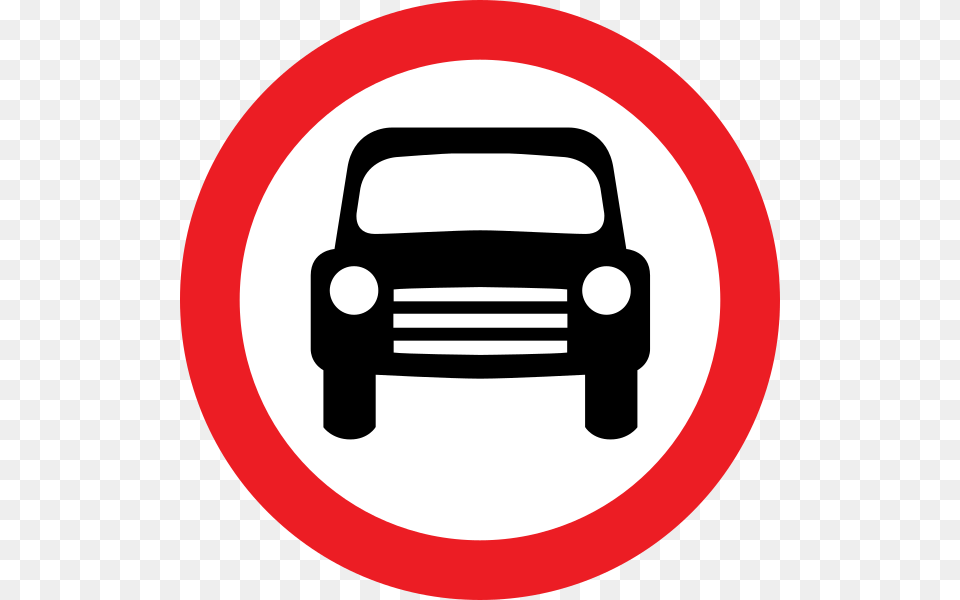 Uk Traffic Sign Sign Means No Stopping, Symbol, Road Sign, Bulldozer, Machine Free Png Download