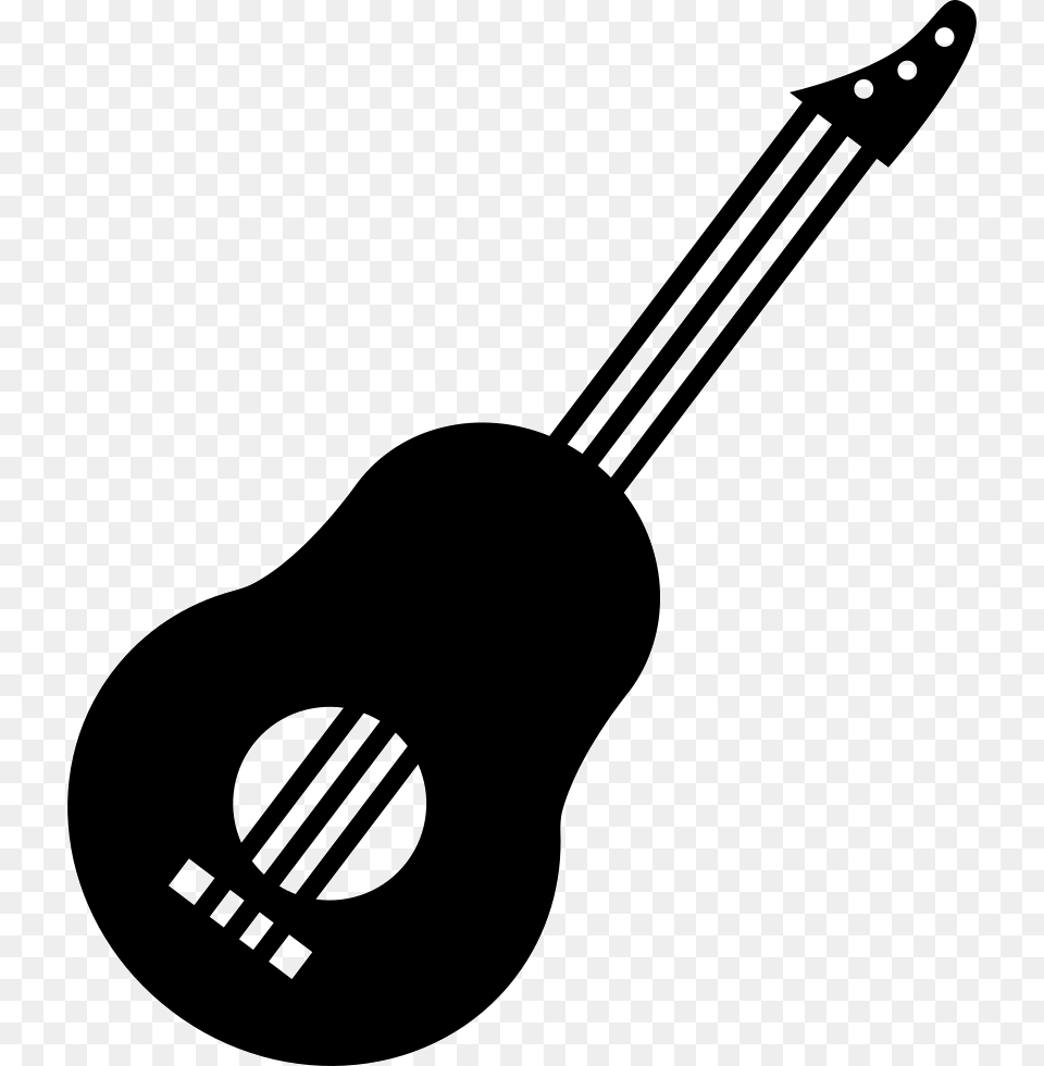 Ukelele Variant With Three Strings Icono Ukelele, Guitar, Musical Instrument, Smoke Pipe, Bass Guitar Png Image