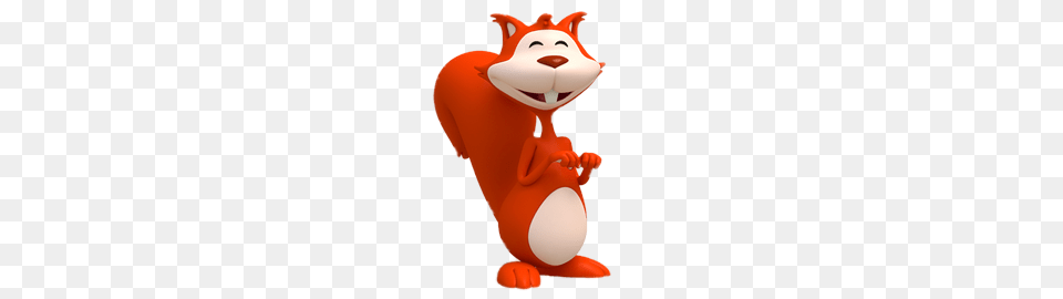 Uki Character Squirrel, Cartoon Free Png