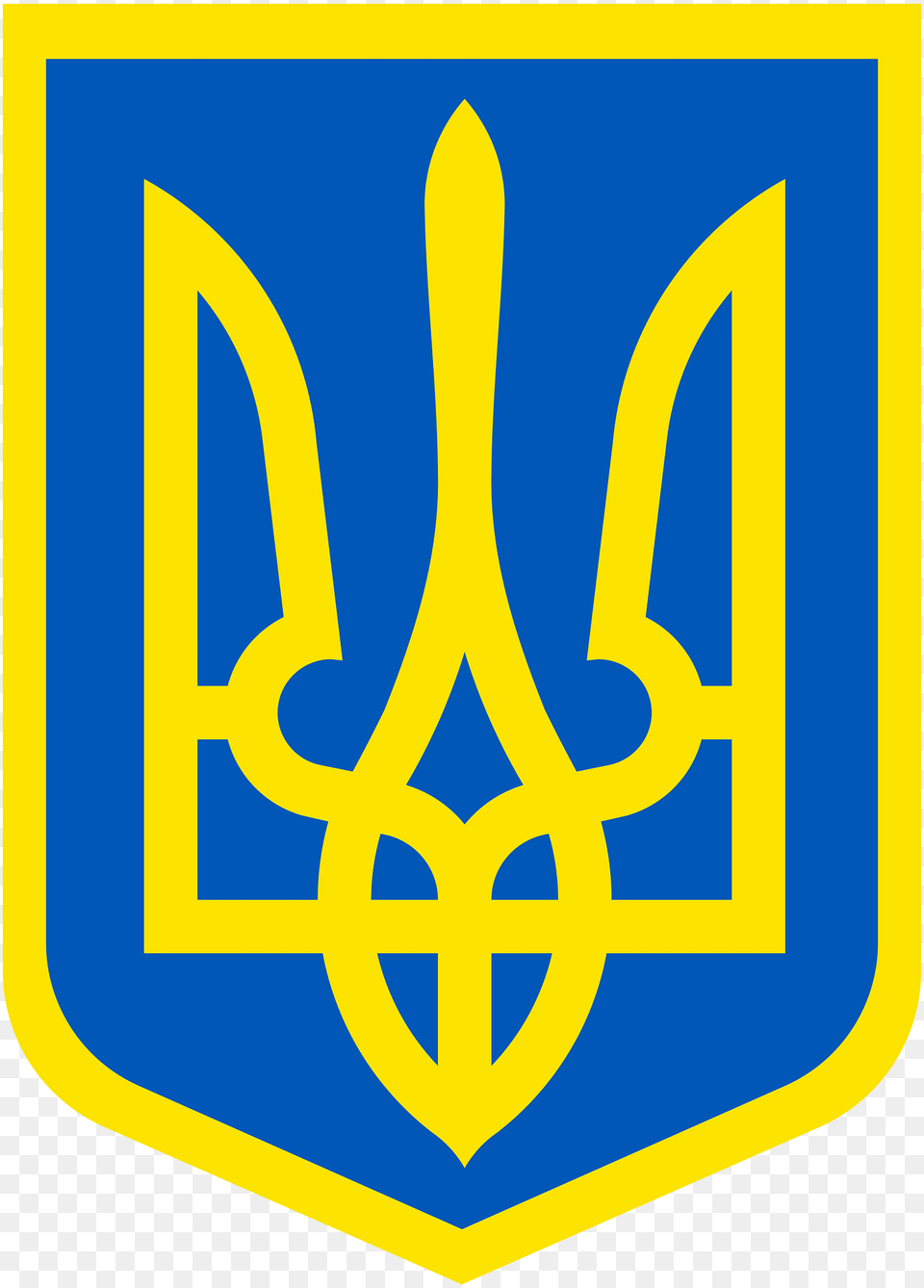 Ukraine Air Force Fin Flash Clipart, Weapon, Emblem, Symbol, Trident Free Png Download