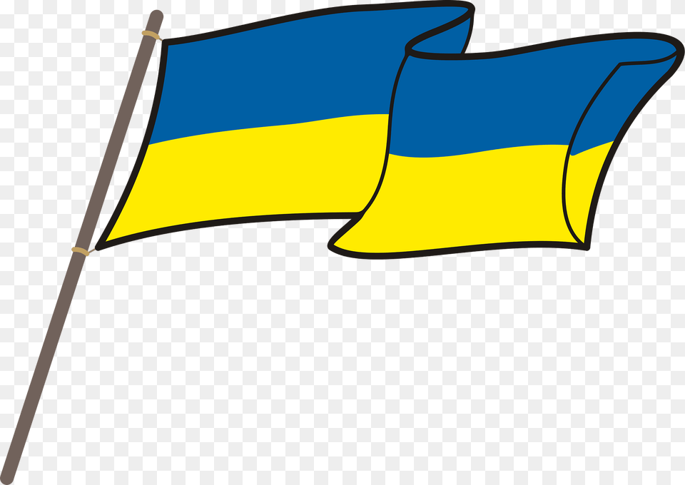 Ukraine Clipart, Flag Free Transparent Png