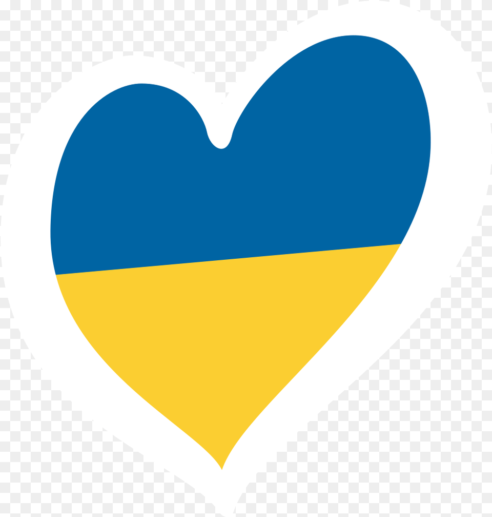 Ukraine Eurovision Heart Flag, Logo Free Png