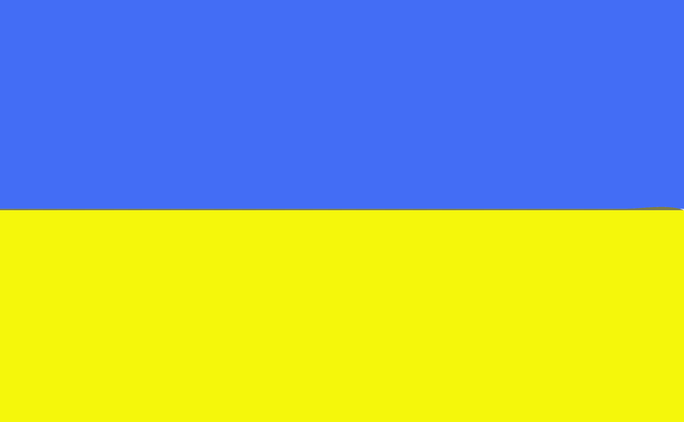 Ukraine Flag Clipart Free Transparent Png