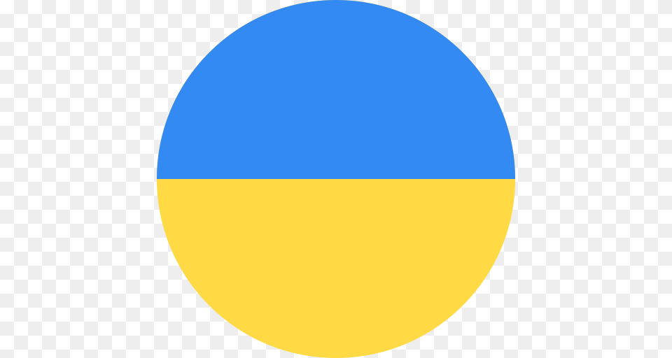 Ukraine World Flag Icon With And Vector Format For, Sphere, Astronomy, Moon, Nature Png Image