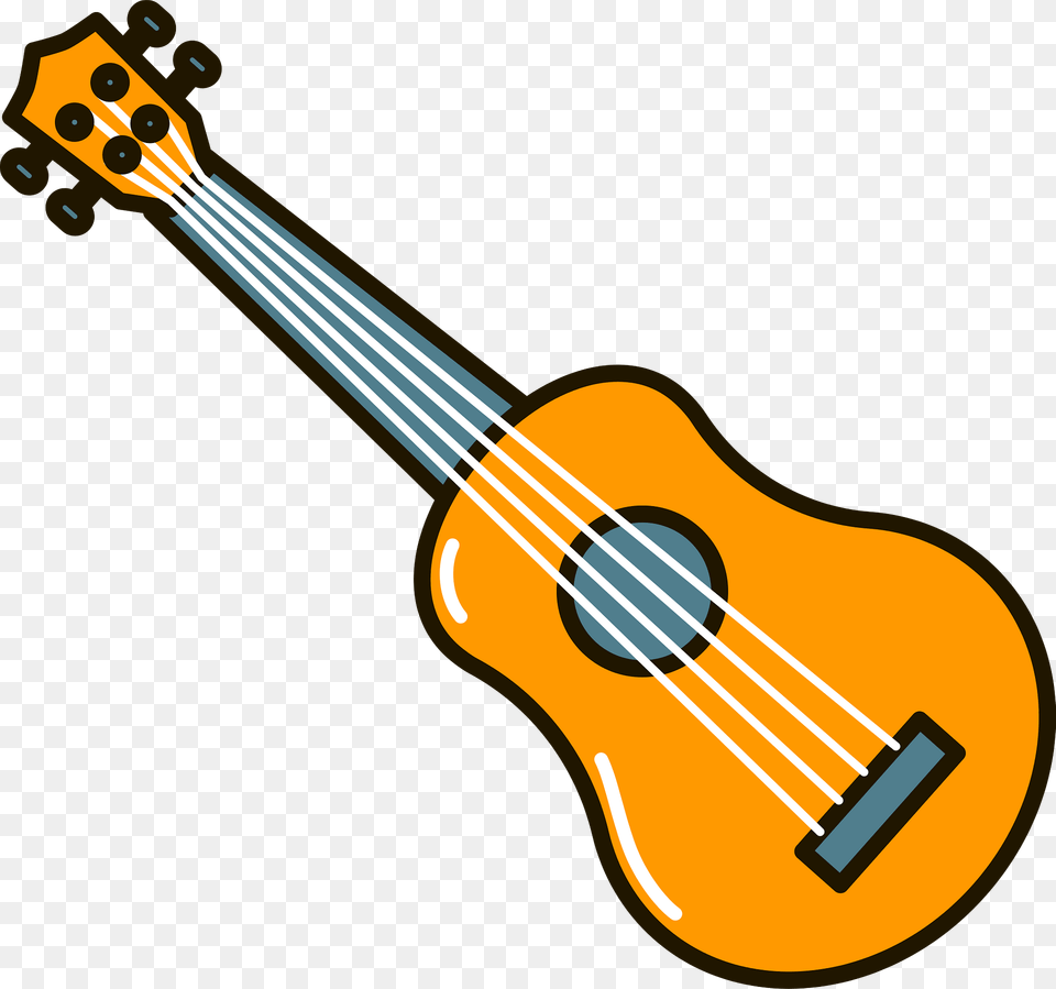 Ukulele Clipart, Bass Guitar, Guitar, Musical Instrument Png