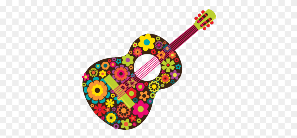 Ukulele Clipart Gitar Guitare Hippie, Guitar, Musical Instrument Png Image