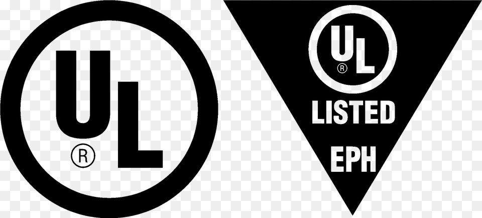 Ul And Ul Eph Approved Ul Listed Eph Logo, Gray Png Image