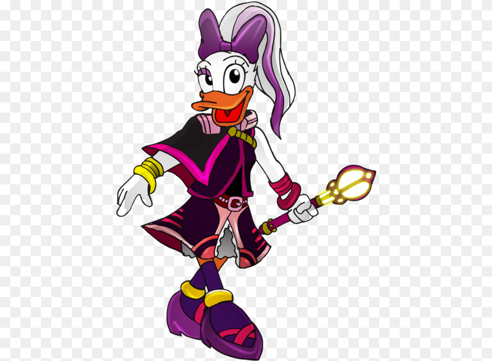 Ultima Mage Suit Daisy Duck By Frame10 D4l11tg Kingdom Hearts Daisy, Book, Comics, Publication, Purple Free Transparent Png