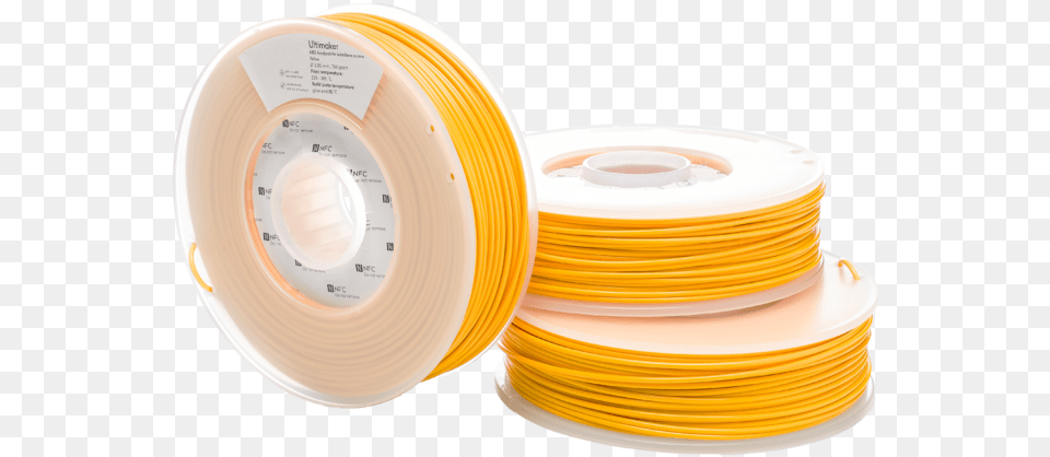 Ultimaker 3d Abs Yellow, Tape, Wire Free Transparent Png