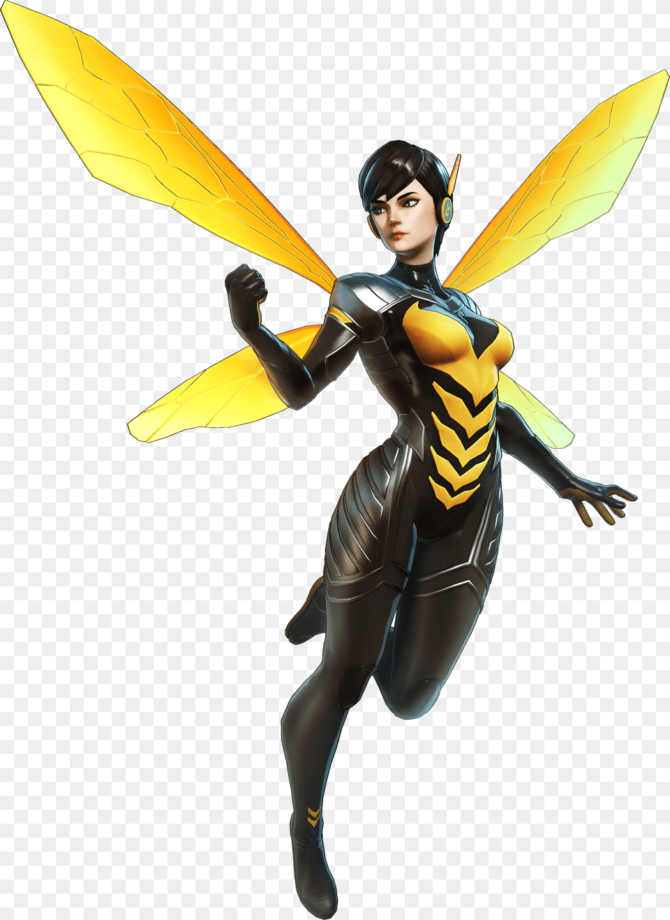 Ultimate Alliance Wiki Marvel Ultimate Alliance 3 Wasp, Animal, Bee, Clothing, Costume Free Png Download