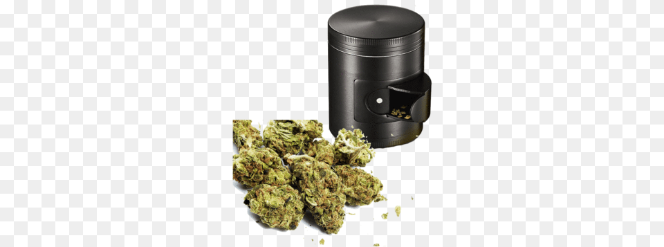 Ultimate Black Herb Grinder Cannabis, Plant, Weed Png Image