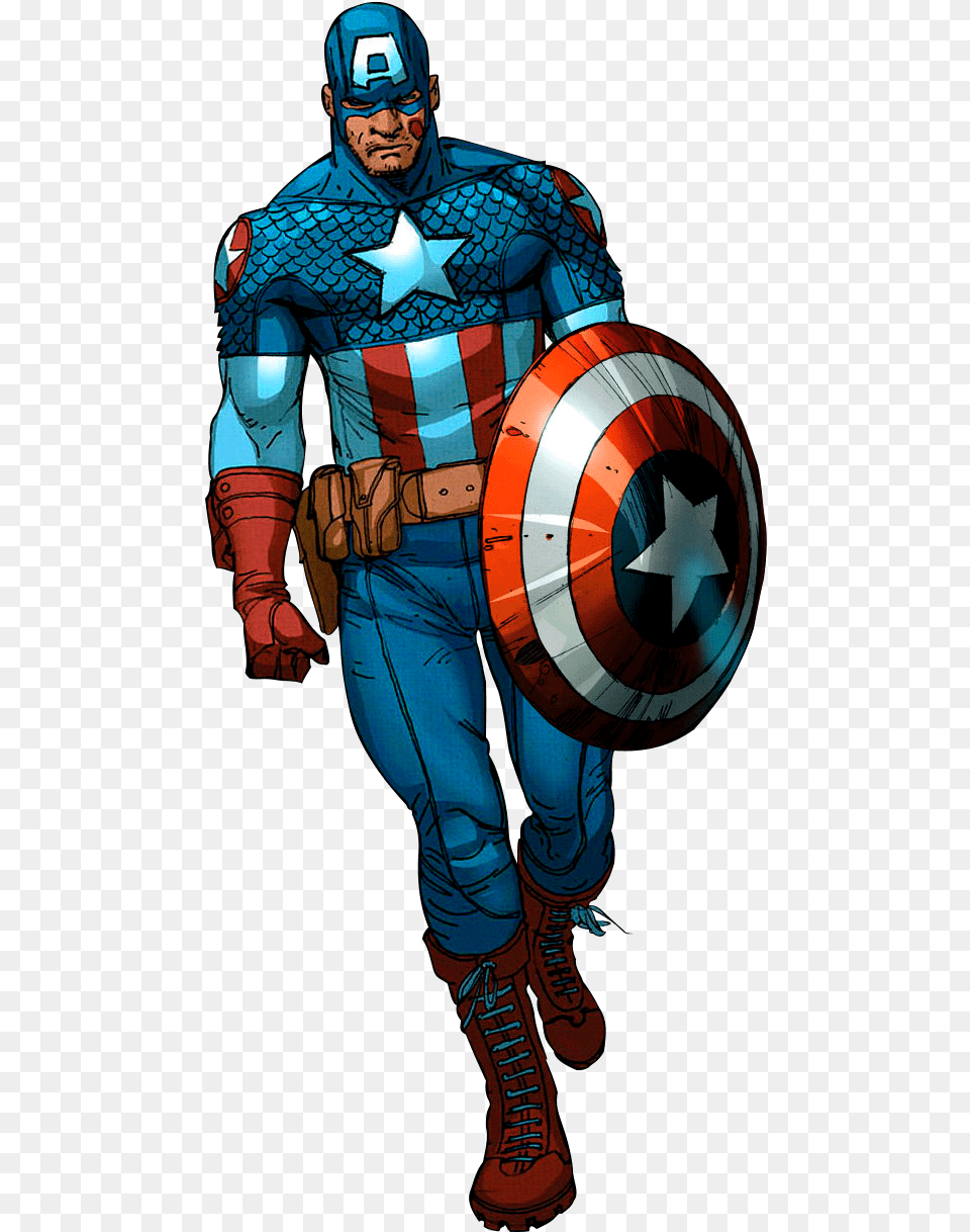 Ultimate Captain America Ultimate Captain America Vs Ultimate Captain America Concept Art, Adult, Male, Man, Person Free Transparent Png