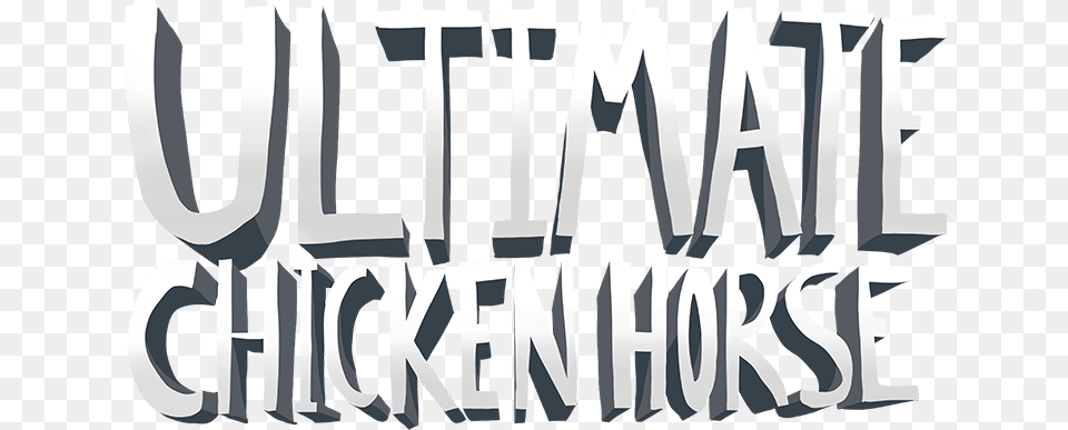 Ultimate Chicken Horse Graphic Design, Text, City Free Png