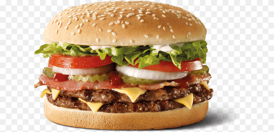Ultimate Double Whopper Double Whopper Hungry Jacks, Burger, Food Free Transparent Png