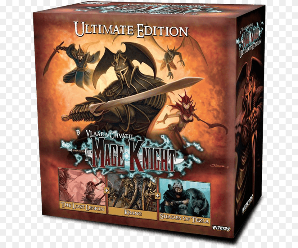 Ultimate Edition Mage Knight Ultimate Edition, Publication, Book, Adult, Person Free Transparent Png