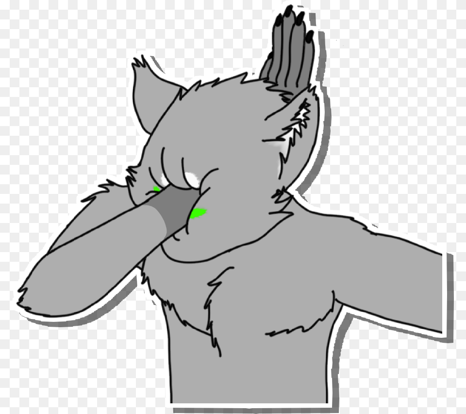 Ultimate Facepalm Furry Facepalm, Baby, Person, Body Part, Face Free Png Download