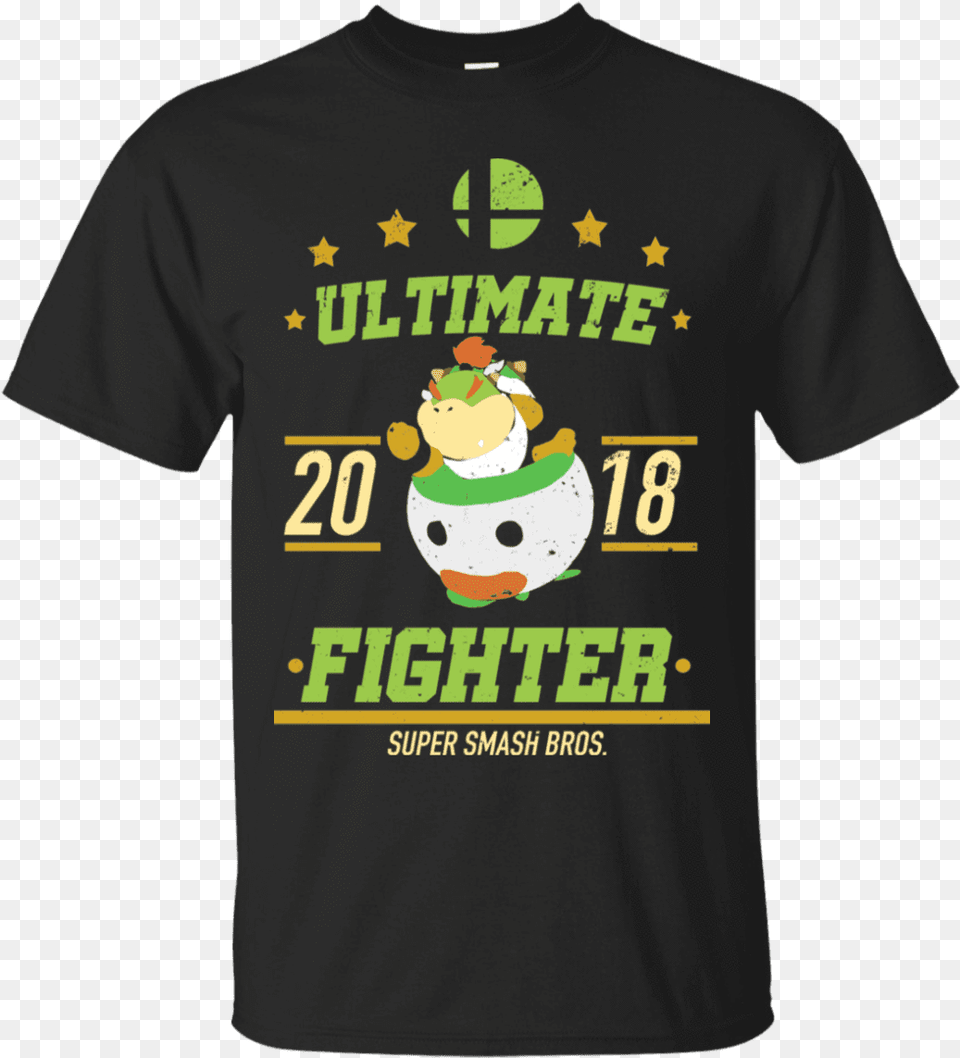Ultimate Fighter Bowser Jr T Shirt Active Shirt, Clothing, T-shirt, Nature, Outdoors Free Png Download