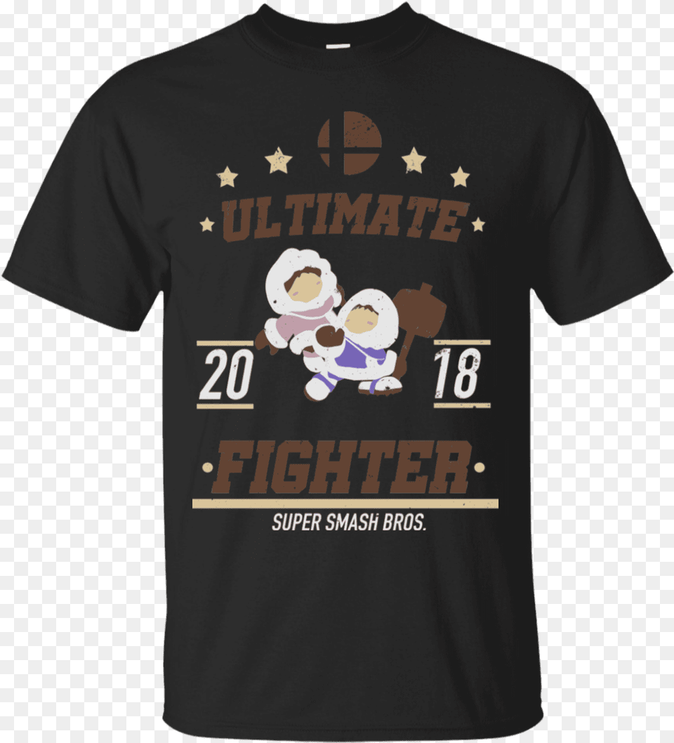 Ultimate Fighter Ice Climbers T Shirt Rob Smash Ultimate T Shirt, Clothing, T-shirt Png Image