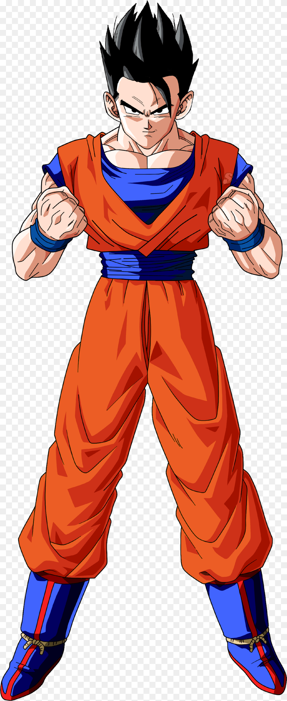 Ultimate Gohan Dbs Gohan Ssj Blue, Adult, Person, Man, Male Png