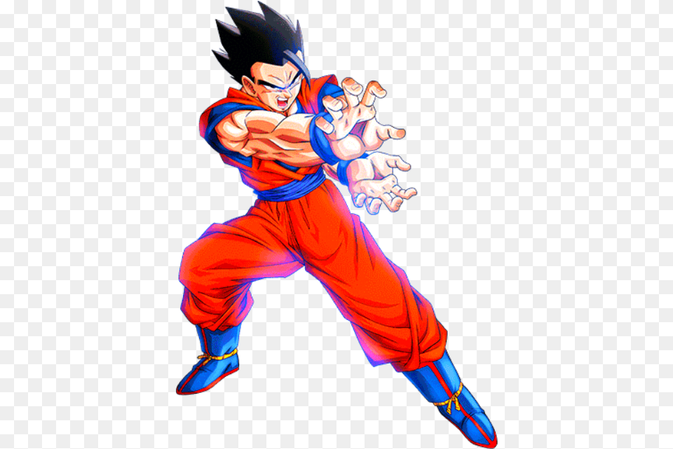 Ultimate Gohan Pose2 Dragon Gohan Mistico, Adult, Book, Comics, Male Png Image