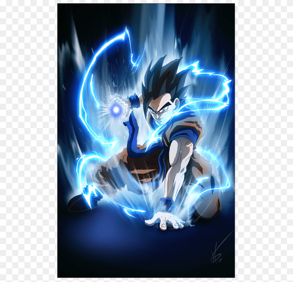 Ultimate Gohan Poster Ultimate Gohan, Light, Person, Anime, Art Free Transparent Png