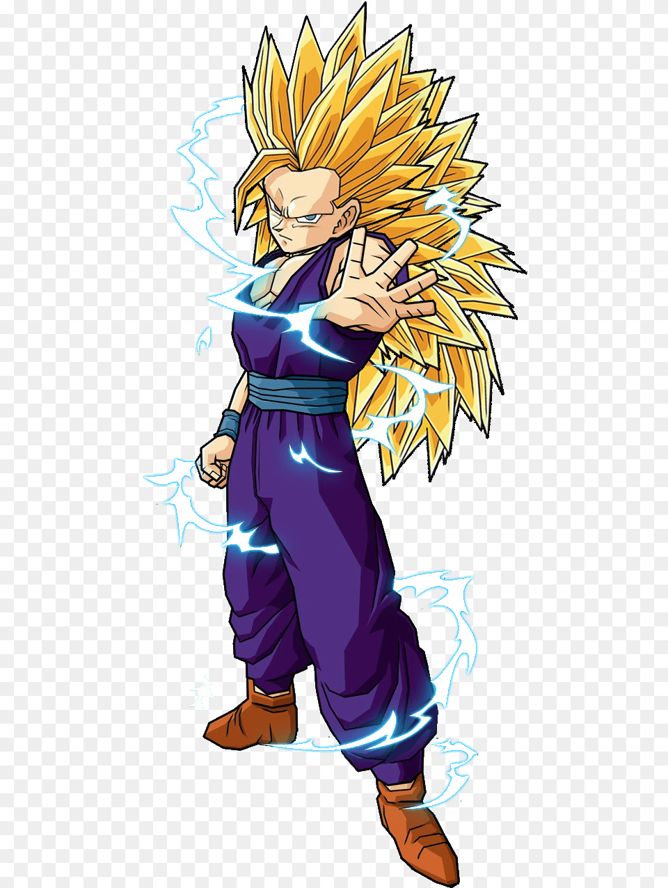 Ultimate Gohan Ssj3 Dragon Ball Z Evil Gohan, Book, Comics, Publication, Manga Free Transparent Png