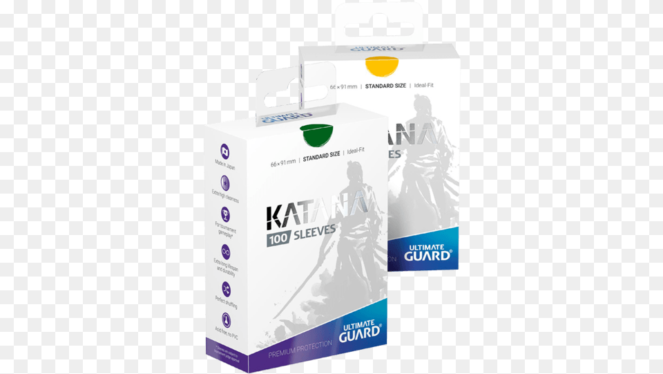 Ultimate Guard Katana Sleeves, Box, Person, Adult, Bride Free Png