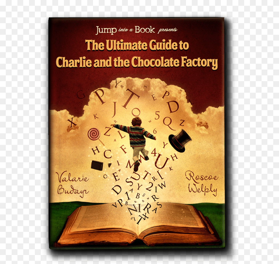 Ultimate Guide To Charlie And The Chocolate Factory, Book, Publication, Boy, Child Png Image