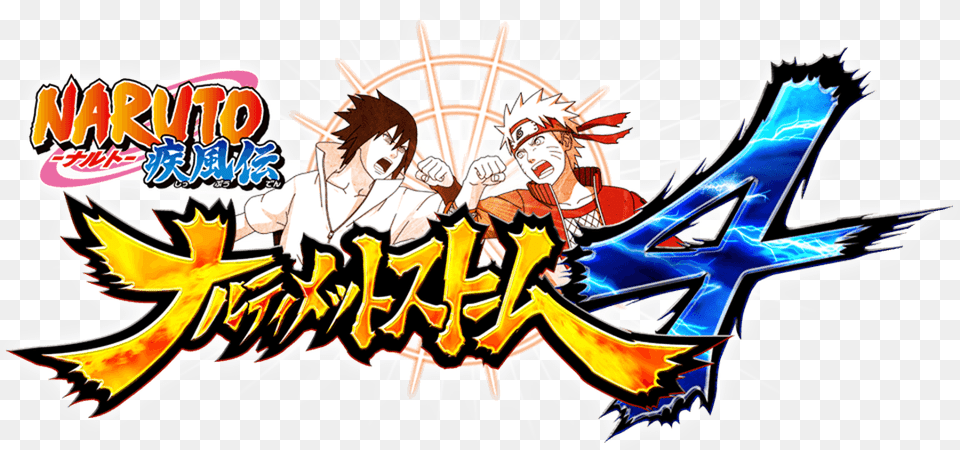 Ultimate Ninja Storm 4 Torrent Naruto Shippuden Ultimate Ninja Storm 4 Logo, Book, Comics, Publication, Person Png