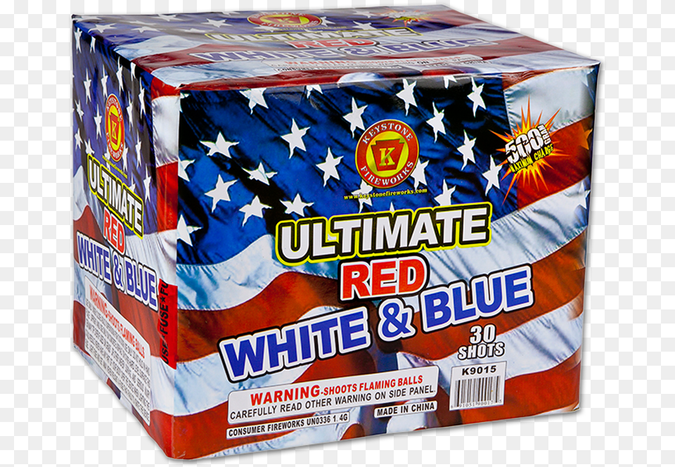 Ultimate Red White Amp Blue 500 Gram Cakes Fireworks, Food, Sweets, Flag, Box Png Image