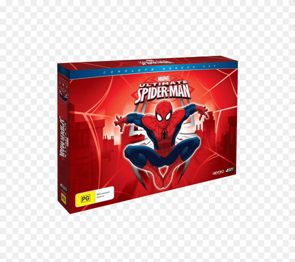 Ultimate Spider Man Season 1 Collector S Gift Set Ultimate Spider Man Dvd Box Set, Baby, Person, Dynamite, Weapon Free Png
