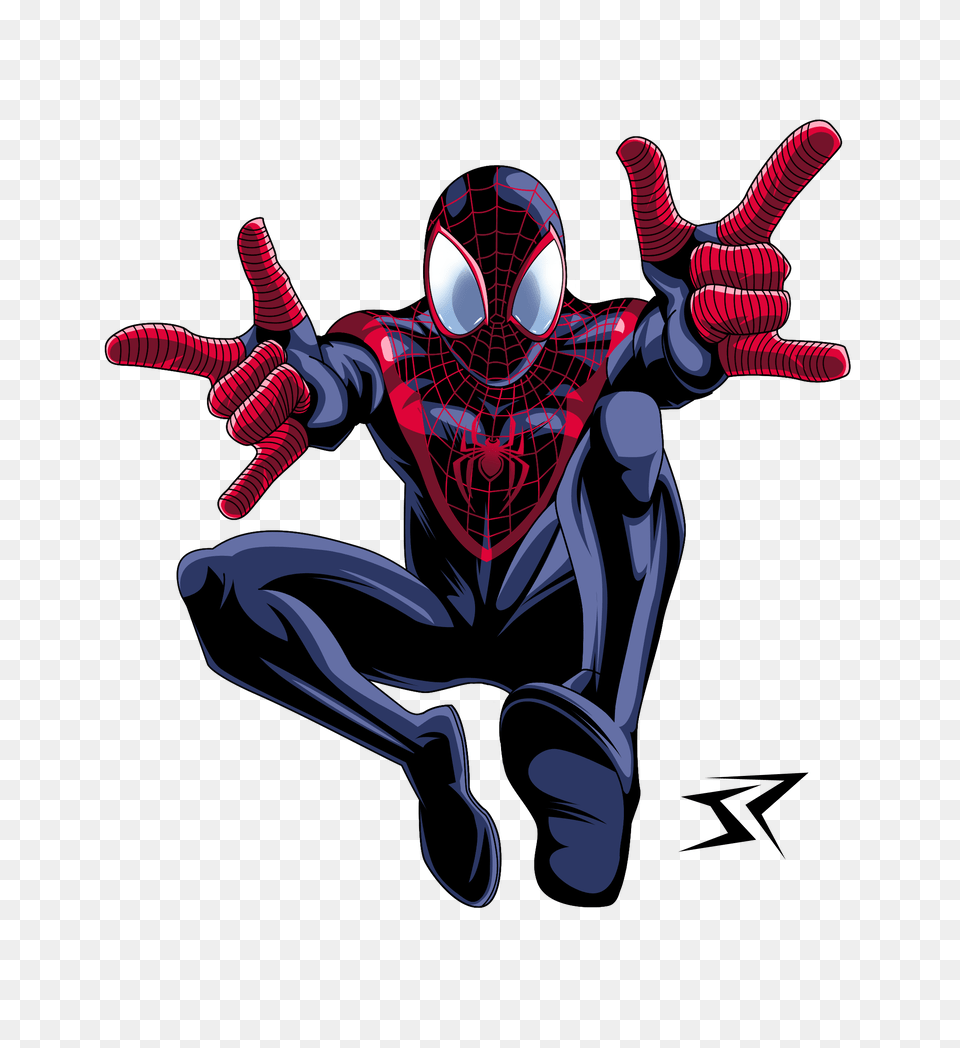 Ultimate Spiderman Miles Morales, Person Png