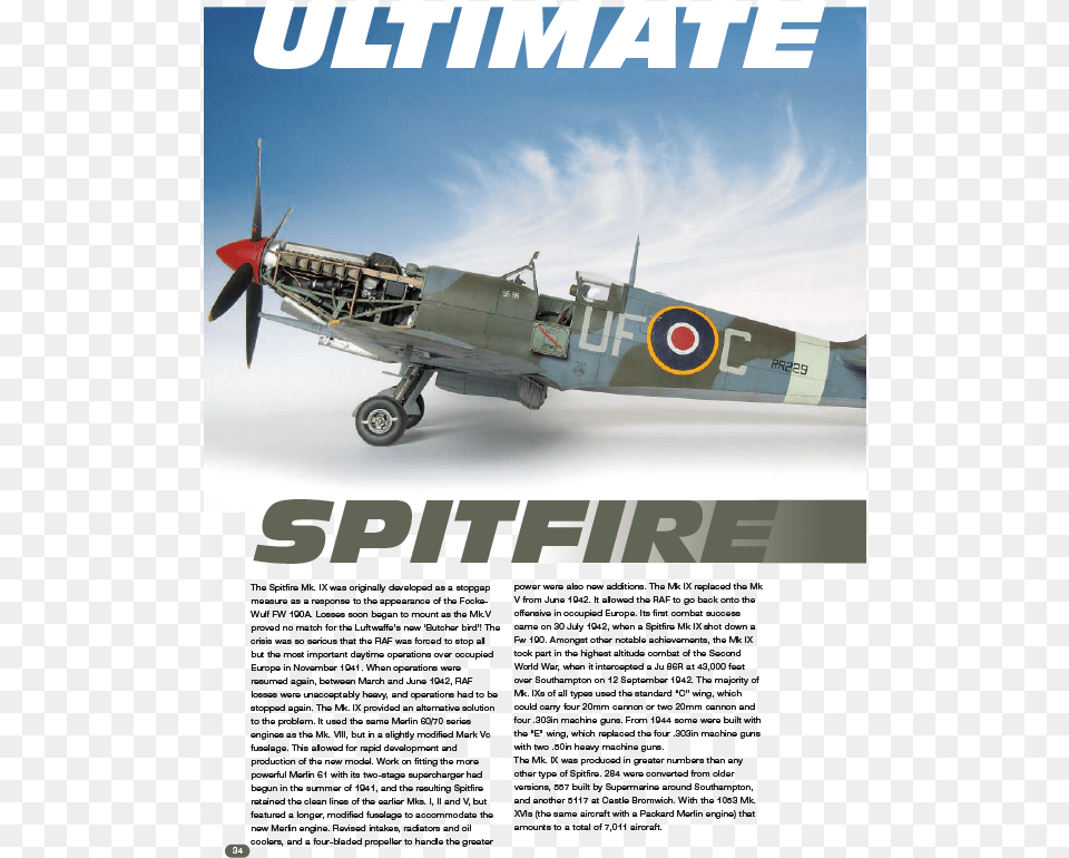 Ultimate Spitfire Nox Sport, Aircraft, Airplane, Transportation, Vehicle Free Png Download