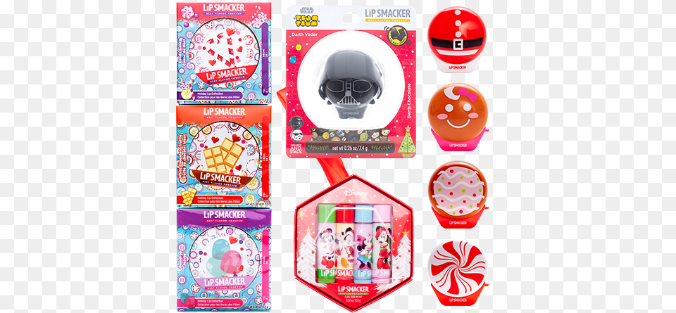 Ultimate Stocking Stuffer Collection Holiday Lip Balm Tin Trio Lip Smacker, Food, Sweets, Candy Free Png Download