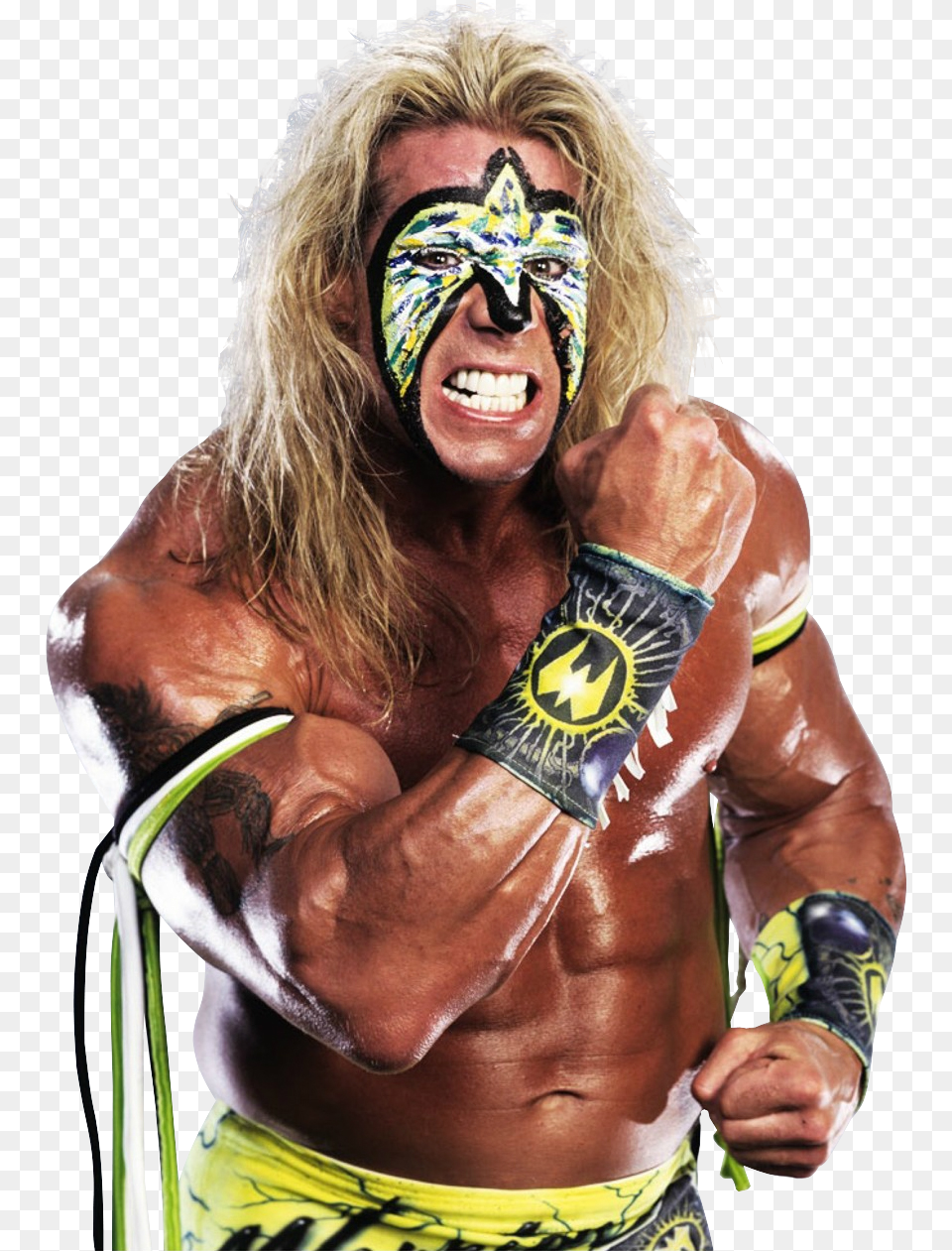 Ultimate Warrior, Adult, Male, Man, Person Free Png Download