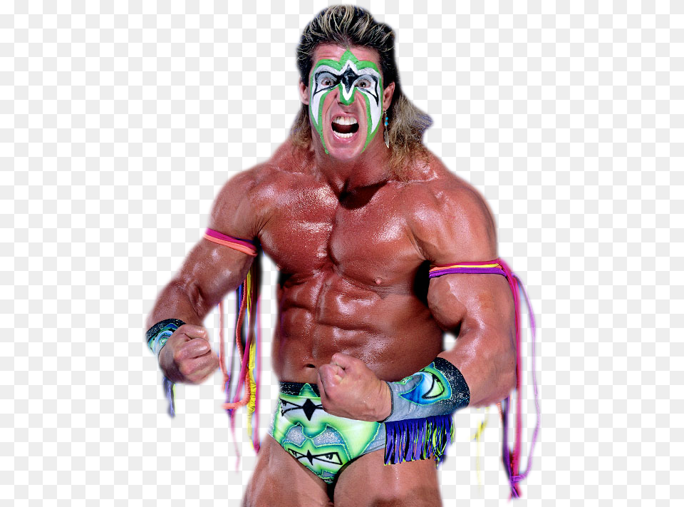 Ultimate Warrior Background Two Ultimate Warriors, Body Part, Finger, Hand, Person Png Image