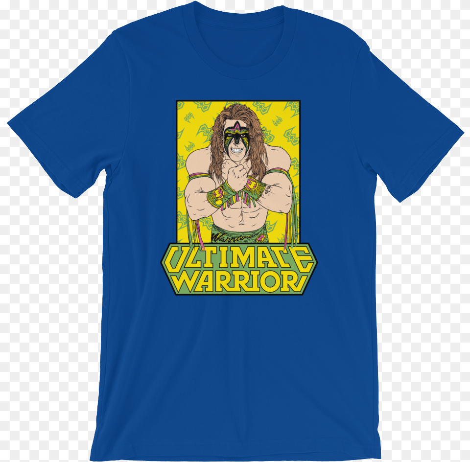 Ultimate Warrior Crossed Fists Drop The Base Shirt, Clothing, T-shirt, Person, Face Free Png Download