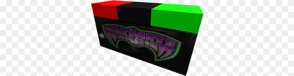 Ultimate Warrior Tron First Ever Graphic Design Png Image